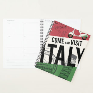 Come and Visit Italy Planner
