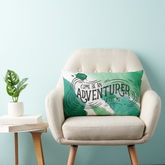 Come Be An Adventurer With Me Lumbar Cushion (Chair)