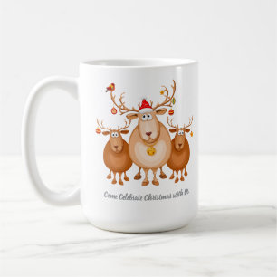 Come Celebrate Christmas with Us by premora Coffee Mug