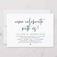 Come Celebrate With Us, Wedding Elopement Brunch