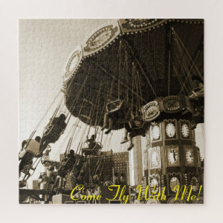 "Come Fly With Me" Coney Island, NY Large Puzzle