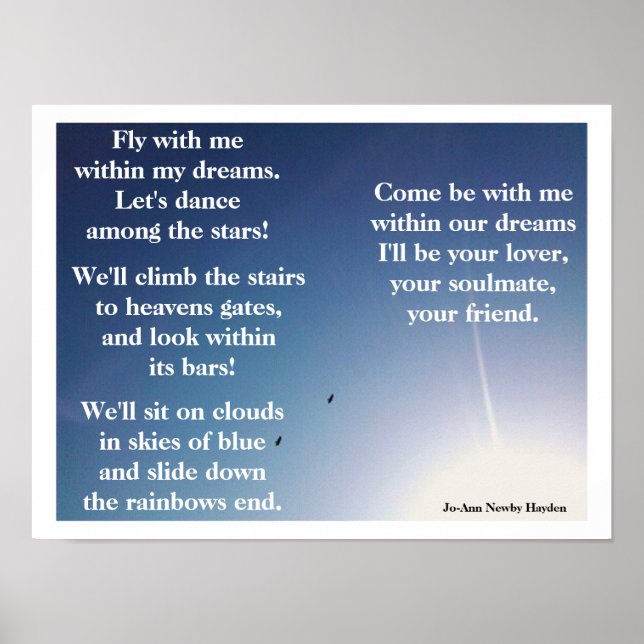 COME FLY WITH ME poster (Front)