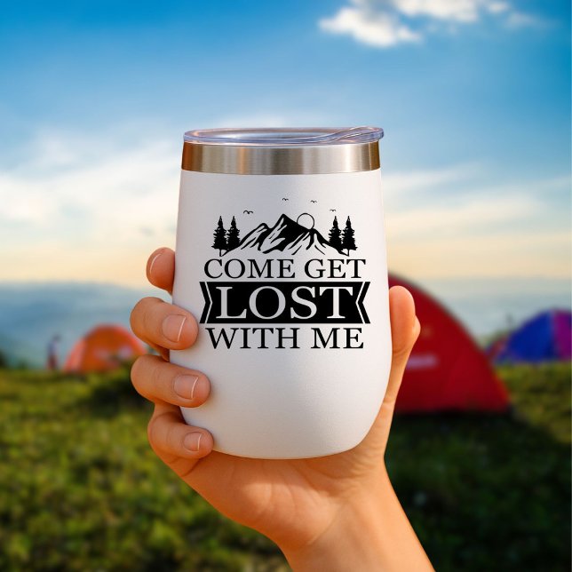 Come get lost with me Travel Mug Insulated (Creator Uploaded)