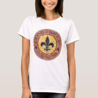 Come Holla! Fleur-de-lis Circle Logo T-Shirt