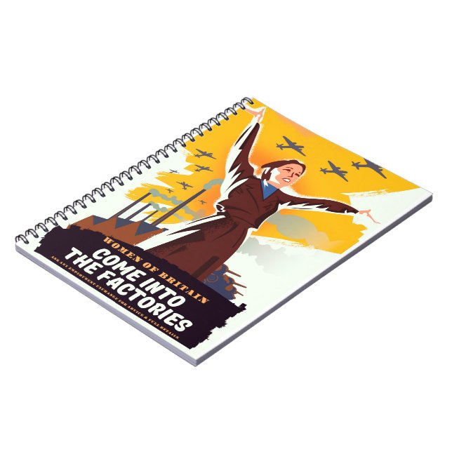 Come into the Factories Notebook (Left Side)