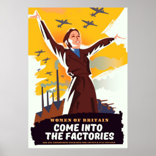 Come into the Factories Poster