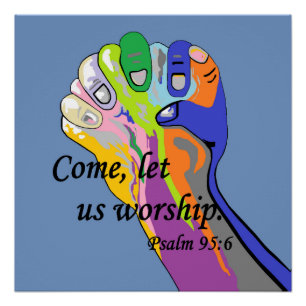 Come Let Us Worship Poster