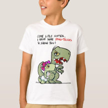 Come little sister, I have some dino-tricks