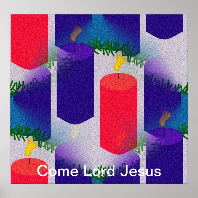 Come Lord Jesus Poster (Front)