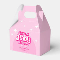 Come On Baby Let's Go Party pink Baby Shower