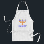 Come On Baby, Light My Fire Standard Apron<br><div class="desc">Celebrate Hanukkah in humourous style this year with this funny Judaism design- "Come On Baby, Light My Fire!" Features a lighted menorah.</div>