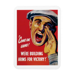 Come On Gang! Magnet