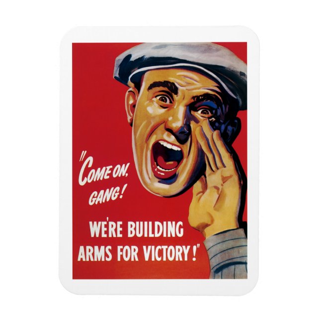 Come On Gang! Magnet (Vertical)