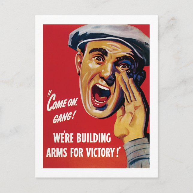 Come On Gang! Postcard (Front)