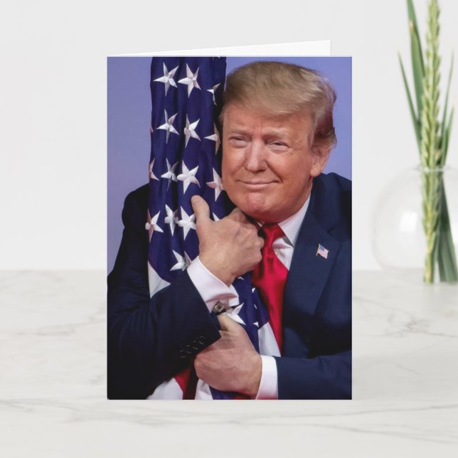 Come On Man - Vote Trump - Trump 2020 Thank You Card (Front)