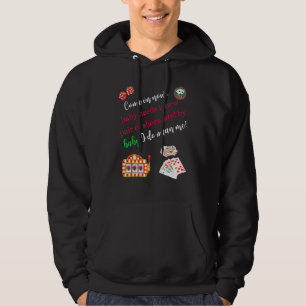 Come On Now Casino Gaming Poker Slot Machine Hoodie
