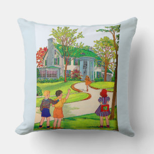 Come Out and Play print Cushion