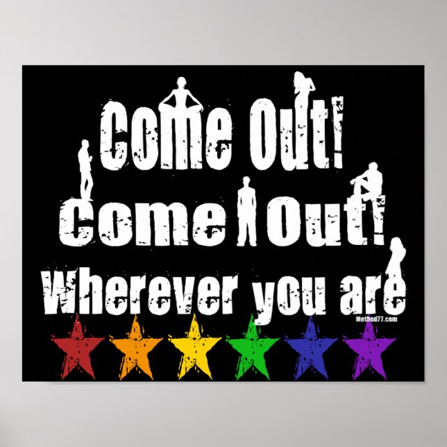 Come Out Posters (Front)