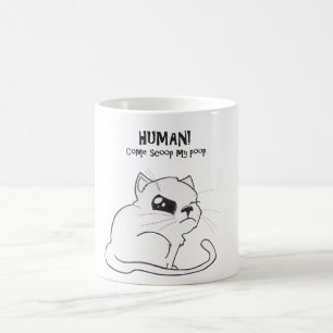 Come Scoop My Poop Kitty Coffee Mug
