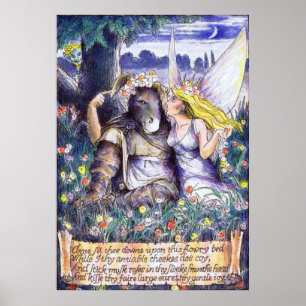 Come Sit thee downe upon this flow'ry bed Poster