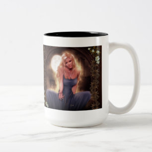 Come sit with me Two-Tone coffee mug