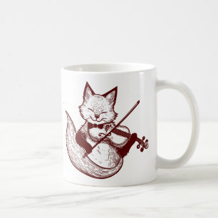 Come Thou Fount ~ Tune My Heart Copper Fox Coffee Mug