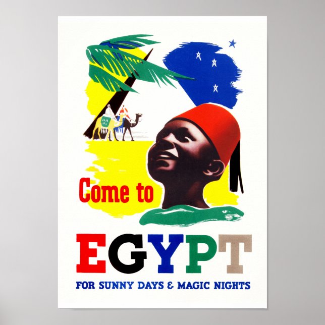 Come to Egypt Poster (Front)