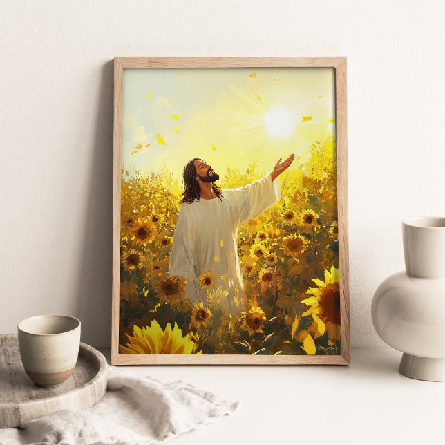 Come to His Light _ Sunflower Poster Bible Verse  (Creator Uploaded)