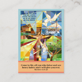 Come to Jesus Prayer Card