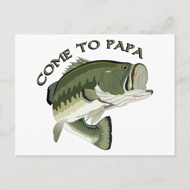 Come to Papa Postcard (Front)