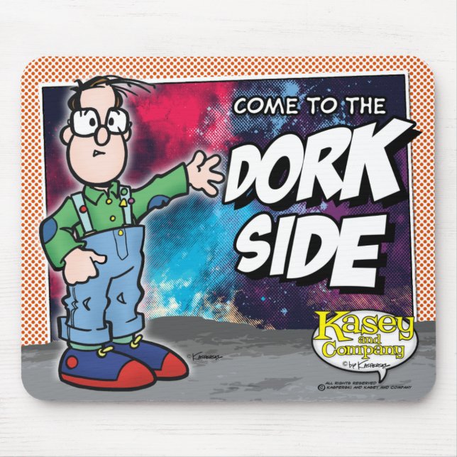 Come To The Dork Side Mouse Pad (Front)