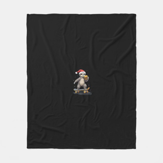 Come To The Sloth Side T-Shirt - Funny Sloth Pun ( Fleece Blanket (Front)