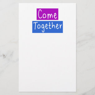 Come Together Stationery