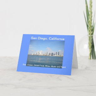 Come Visit San Diego, California  Card
