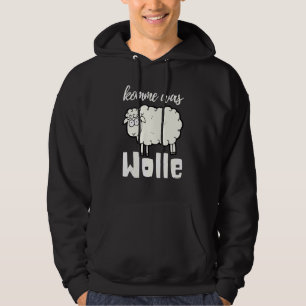 Come Was Wool Cute Sheep Wool Tube Sewing Crochet Hoodie
