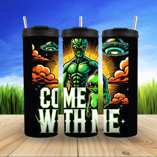 Come With Me, Alien Abduction Thermal Tumbler