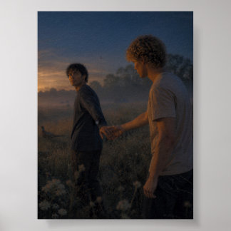 Come With Me | Gay Art Project Poster