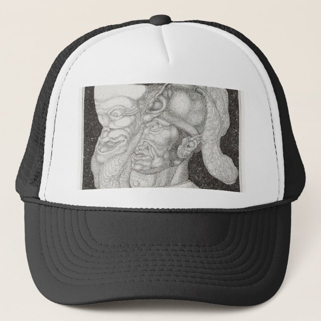 Comedian  by Paul Klee Trucker Hat (Front)