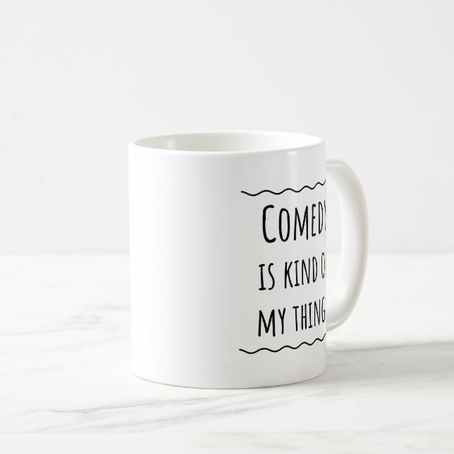 Comedian Comedy Gift Coffee Mug (Front Right)