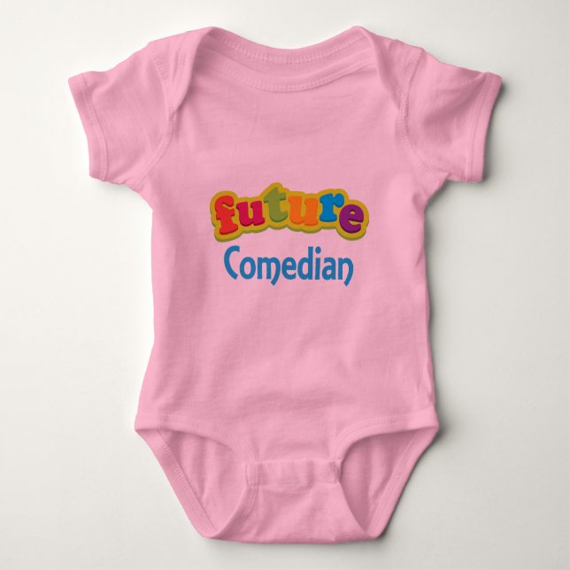 Comedian (Future) Infant Baby T-Shirt Baby Bodysuit (Front)