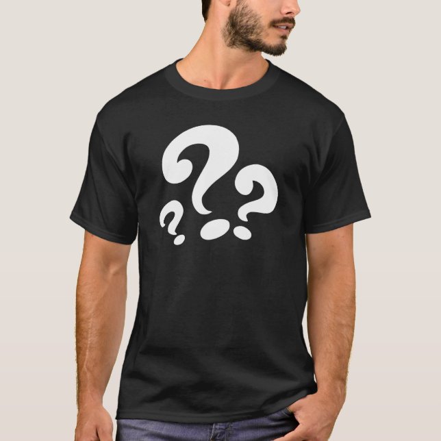 Comedian   QUESTION MARK T-Shirt (Front)