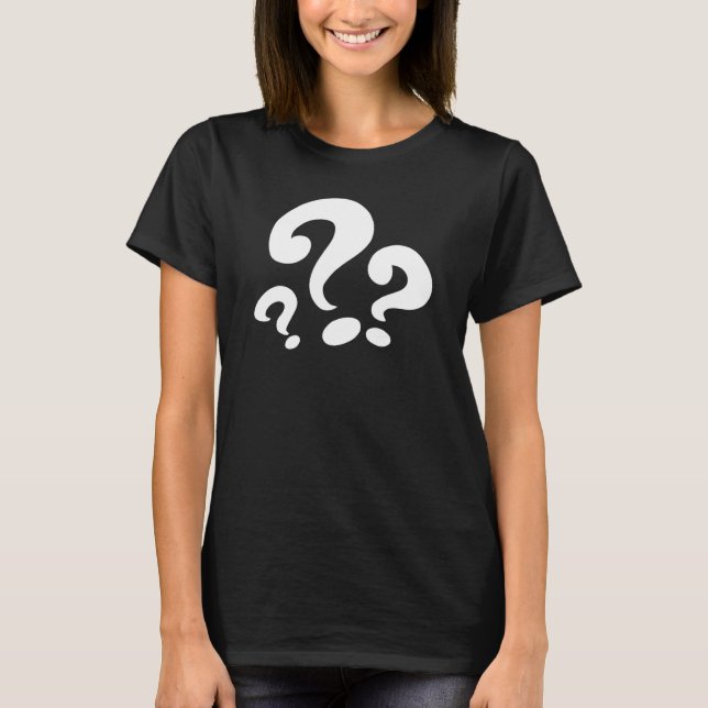 Comedian   QUESTION MARK T-Shirt (Front)