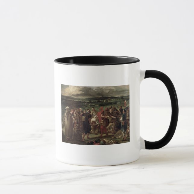 Comedians or Arabic Buffoons, 1848 Mug (Right)
