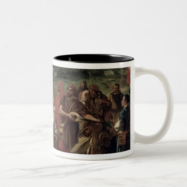 Comedians or Arabic Buffoons, 1848 Two-Tone Coffee Mug (Right)