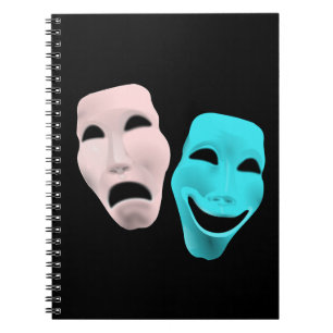 comedy-157719  comedy face theatre tragedy masks r notebook