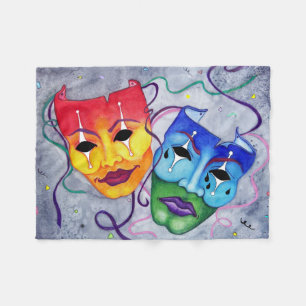 Comedy and Tragedy Blanket