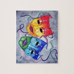 Comedy and Tragedy Jigsaw Puzzle