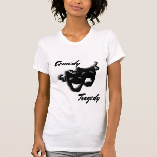 Comedy and Tragedy Masks Theatre T-Shirt