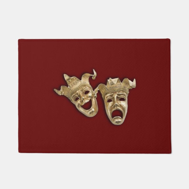 Comedy and Tragedy Theatre Doormat (Front)