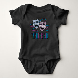 Comedy And Tragedy Theatre Kid Baby Bodysuit